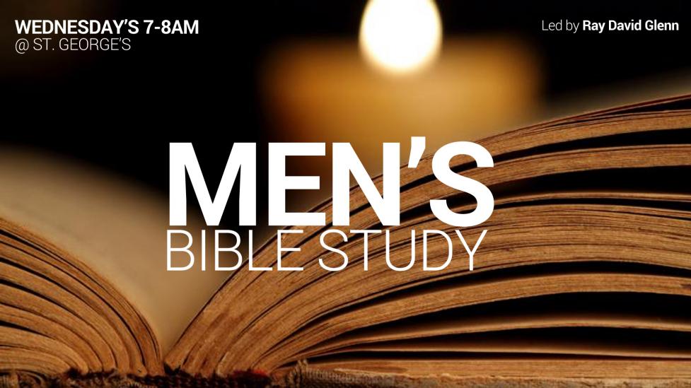 St. George's Church Burlington - Men's Bible Study